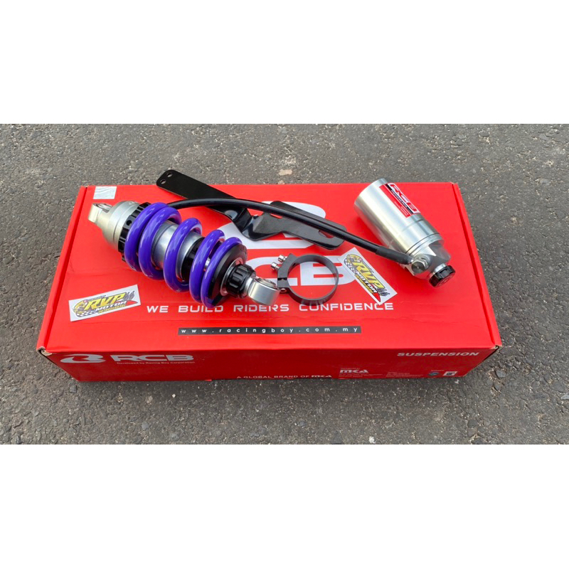 Monoshock Rcb shock Rcb 100% Original Tabung aktif dan klik fungsi Ninja 150r / sonic Mx king Mx new