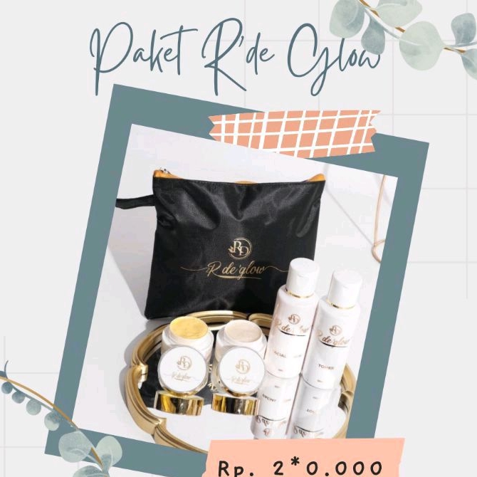 (ORIGINAL)❤️R'DE GLOW❤️ORIGINAL BPOM HALAL MUI busui Bumil aman skincare