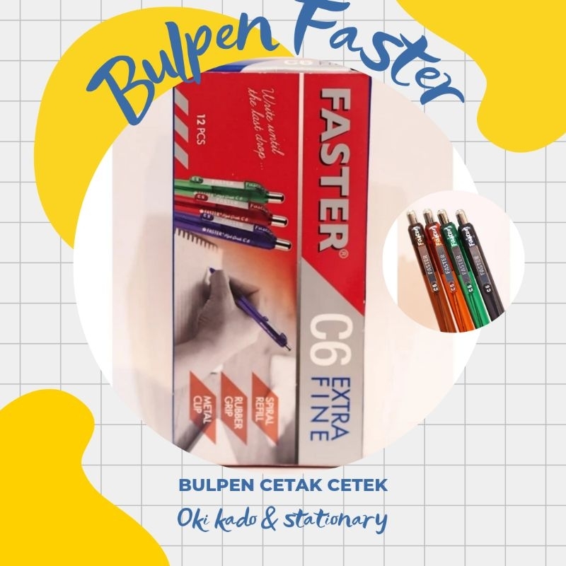 

Ballpoint Bulpen Pulpen Faster C6