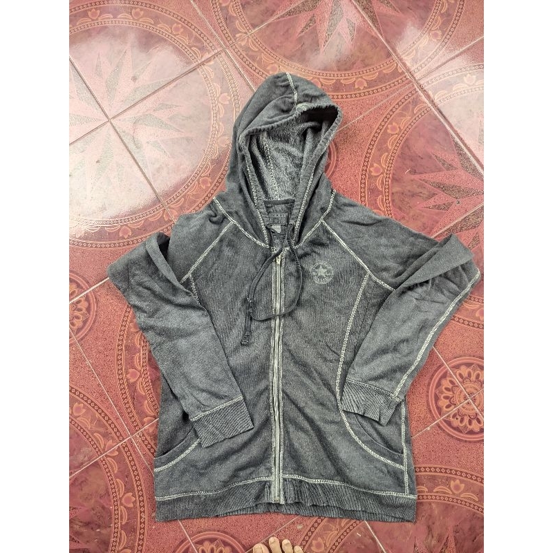 Hoodie Zip Converse original