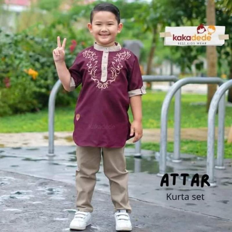 Koko Attar By Kakadede /Kurta Anak /Koko Chinos Kakadede