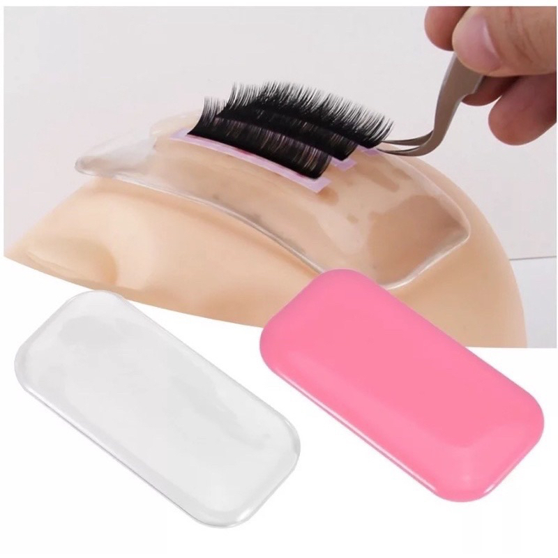 Silicon silica eye pad eyepatch eyelash extension silikon alas eyelash