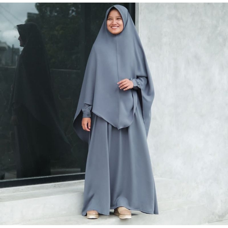 SET ALILY. GAMIS AYUMI. KHIMAR LILY. BY HIJAB ALILA