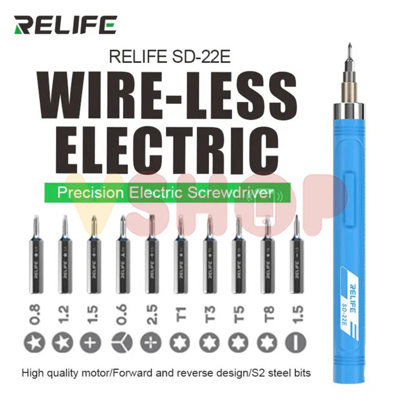 PRECISION ELECTRIC SCREWDRIVER - OBENG ELEKTRIK RELIFE SD-22E