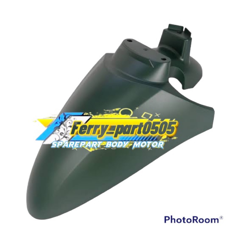 61100-K2F-N00YK Slebor Spakbor Depan Scoopy eSP LED K2F Hijau Dof