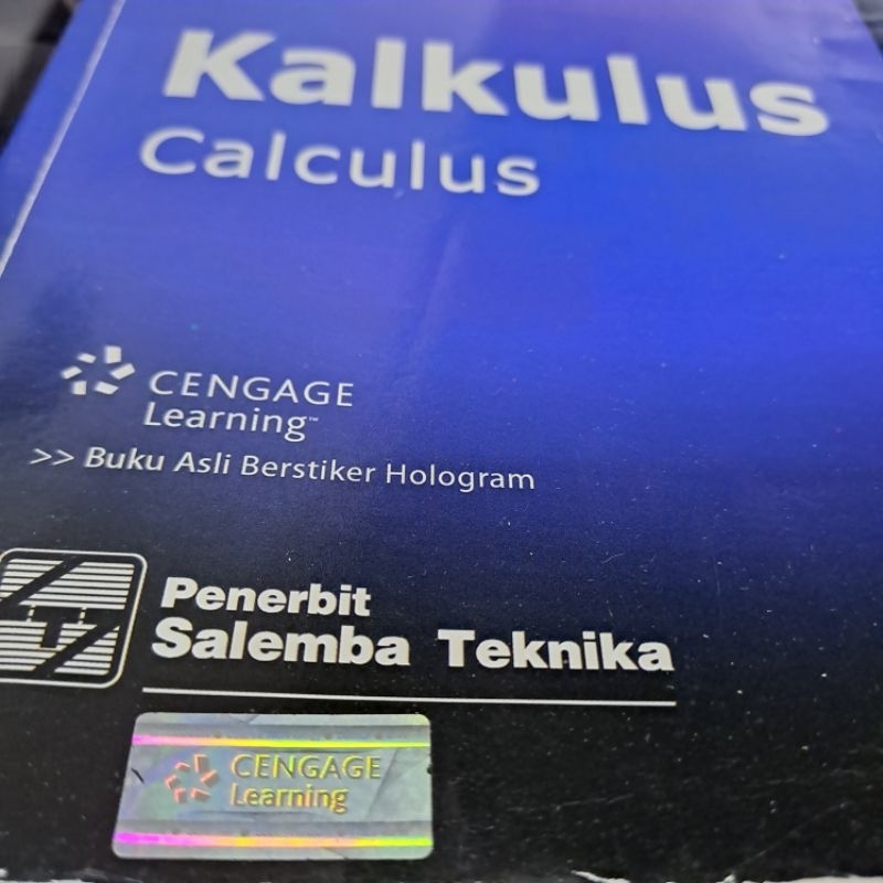 Buku Original Kalkulus (Calculus) James Stewart, Edisi 5 Buku 1, terjemahan. BUKU BEKAS PAKAI • BUKA