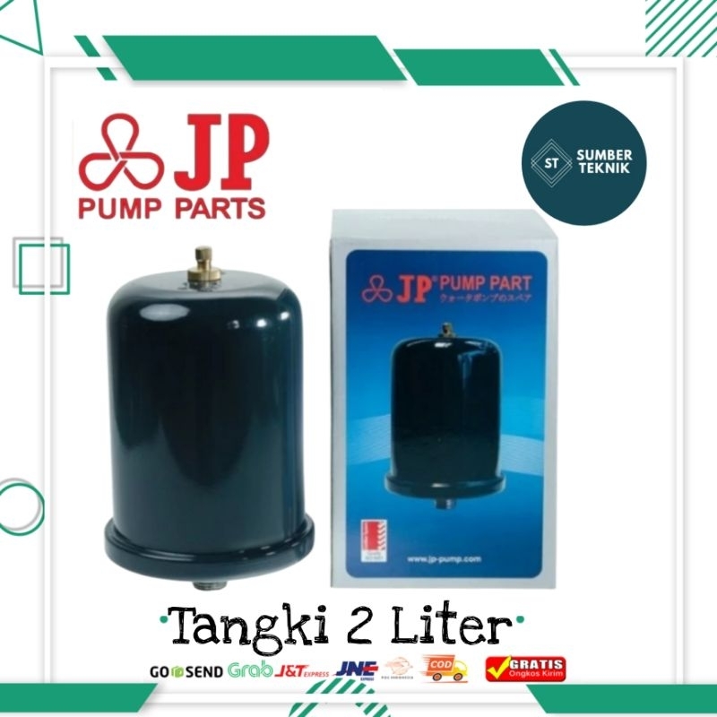 Tabung Pompa Air JP 2 Liter Pressure Tank Tangki Angin Shimizu