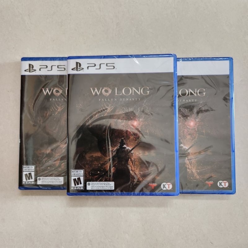 Wo Long Fallen Dynasty PS5 Playstation 5 Game Kaset BD