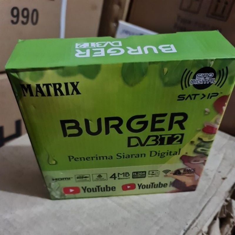 [ORIGINAL] STB MATRIX BURGER HIJAU TERMURAH!!!