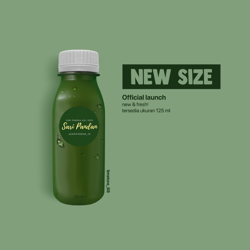 

ENDAPAN SARI PANDAN MURNI - 125ML