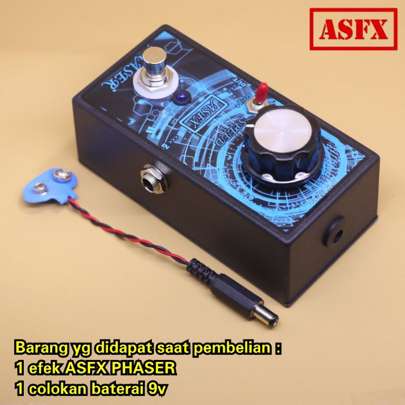 Efek ASFX PHASER stompbox pedal modulation phase 90 script untuk gitar dan bass