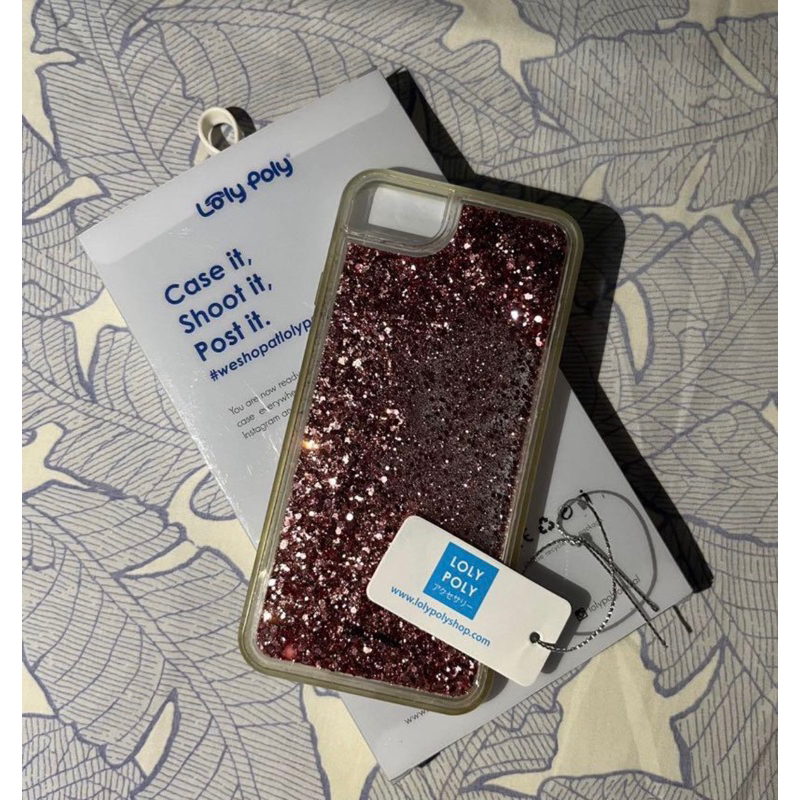 Case Loly Poly Glitter