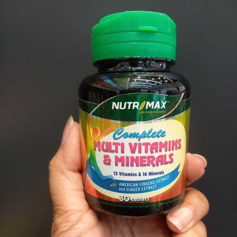 Nutrimax Complete Multivitamin dan Mineral 30tablet