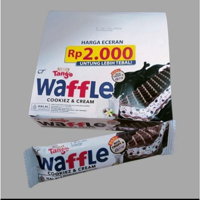 

Tango Waffle COOKIEZ And CREAM Wafer Tango Cookiez And Cream