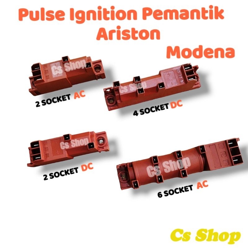 Pulse Ignition Pemantik Kompor Ariston Modena 2 socket,4 Socket,6 Socket Di Piliih di variasi