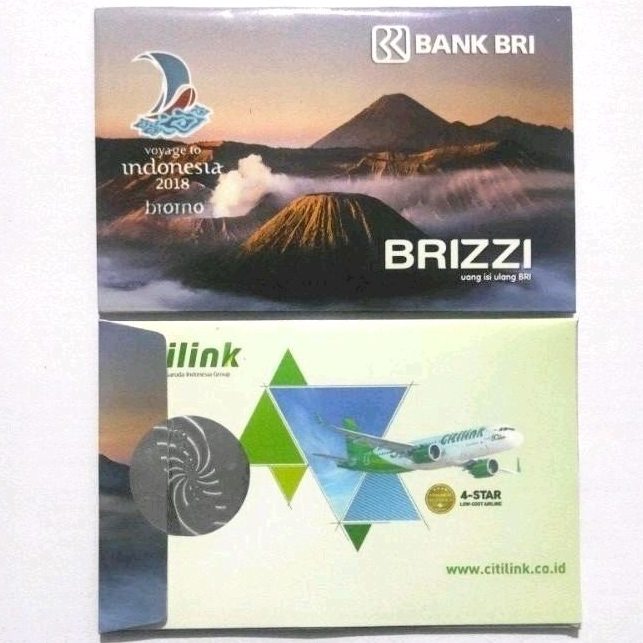 BRIZZI BRI edisi VOYAGE TO INDONESIA 2018 - &quot;Mount BROMO&quot;  /Like eMoney eTOLL Tapcash or Flazz