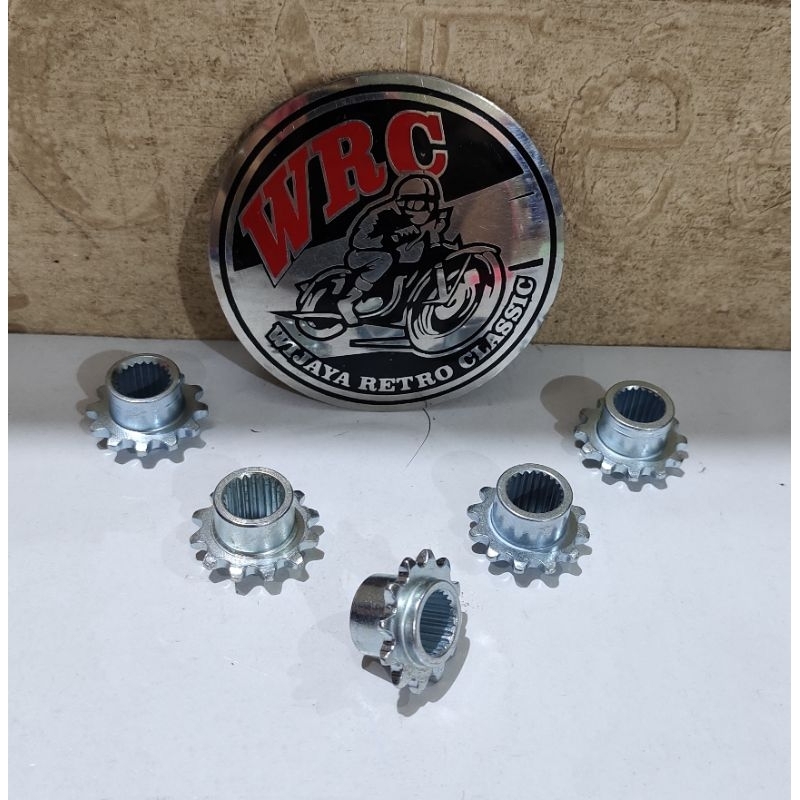 Gigi Gir Gear Ger Dinamo Stater Starter Kecil Honda Grand - Prima - Supra MPM High Quality