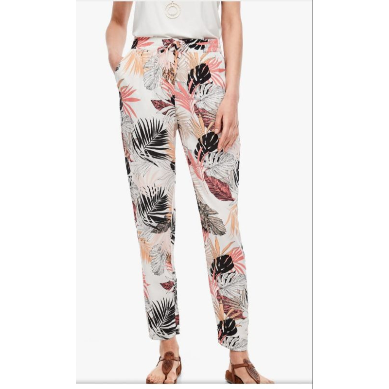 Celana Wanita S* Oliver Paterned dreaw string Jogger Pants