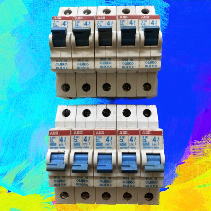 MCB ABB S191 CL 4A 1p