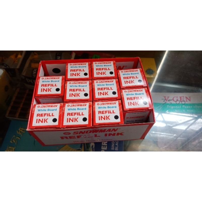 

SNOWMAN PERMANENT MARKING INK, SNOWMAN REFILL INK