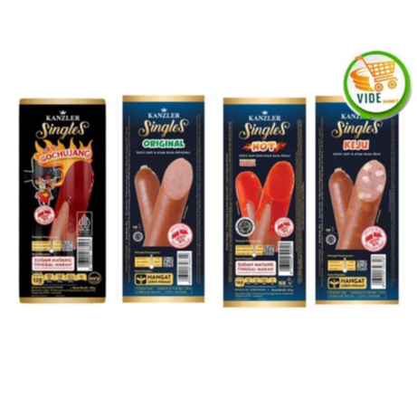 

KANZLER Singles Sosis Sapi & Ayam 65 g