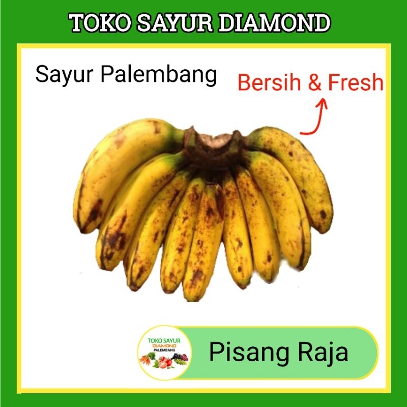 

Pisang Raja Per Sisir - Fresh Palembang