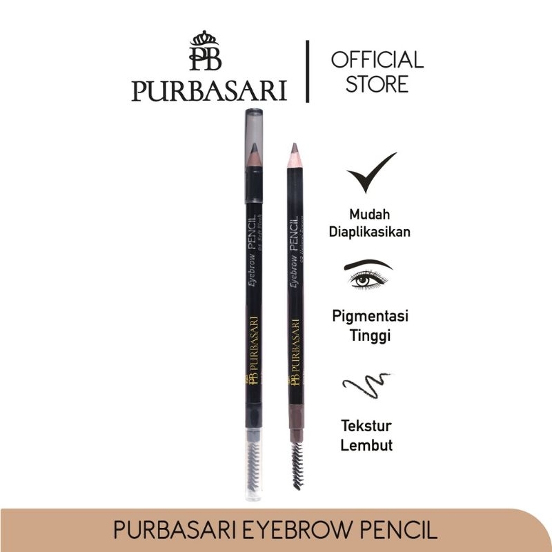 Purbasari Eyebrow Pencil (Hydra Series) / Pensil Alis