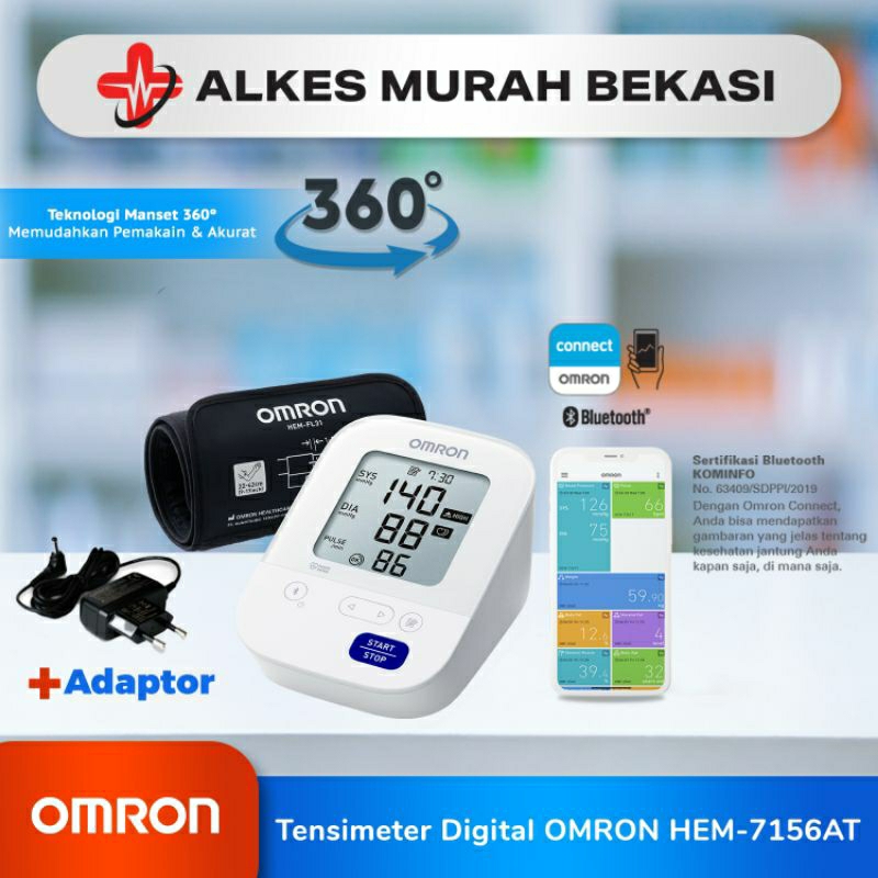 OMRON TENSI DIGITAL HEM-7156T-A BLUETOOTH/TENSI DIGITAL