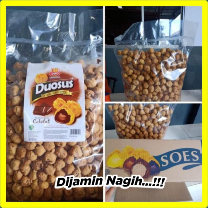 Duosos Soes Coklat Kering Enak Coklat Lumer