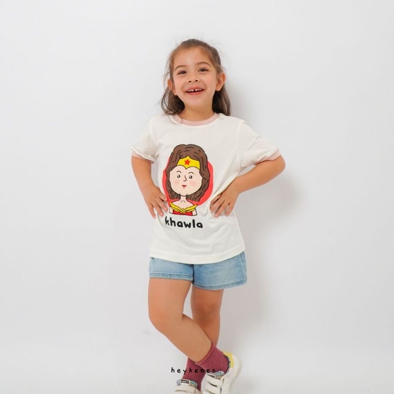 Heykenes Kaos Anak Custom Superhero 30s