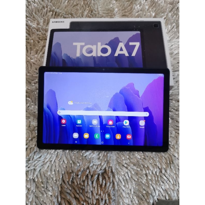Samsung Tab A7 10in Ram 3 32GB Fulset Garansi Resmi