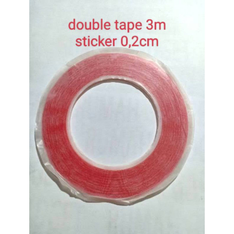 

double tape 3m sticker 0,2cm