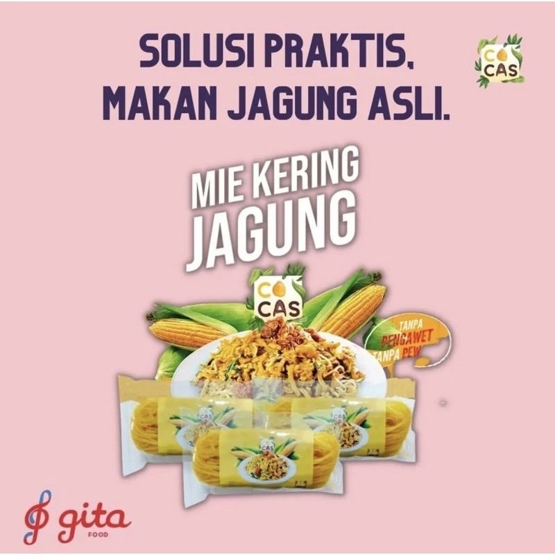 

Mie Kering Jagung Cocas 200g