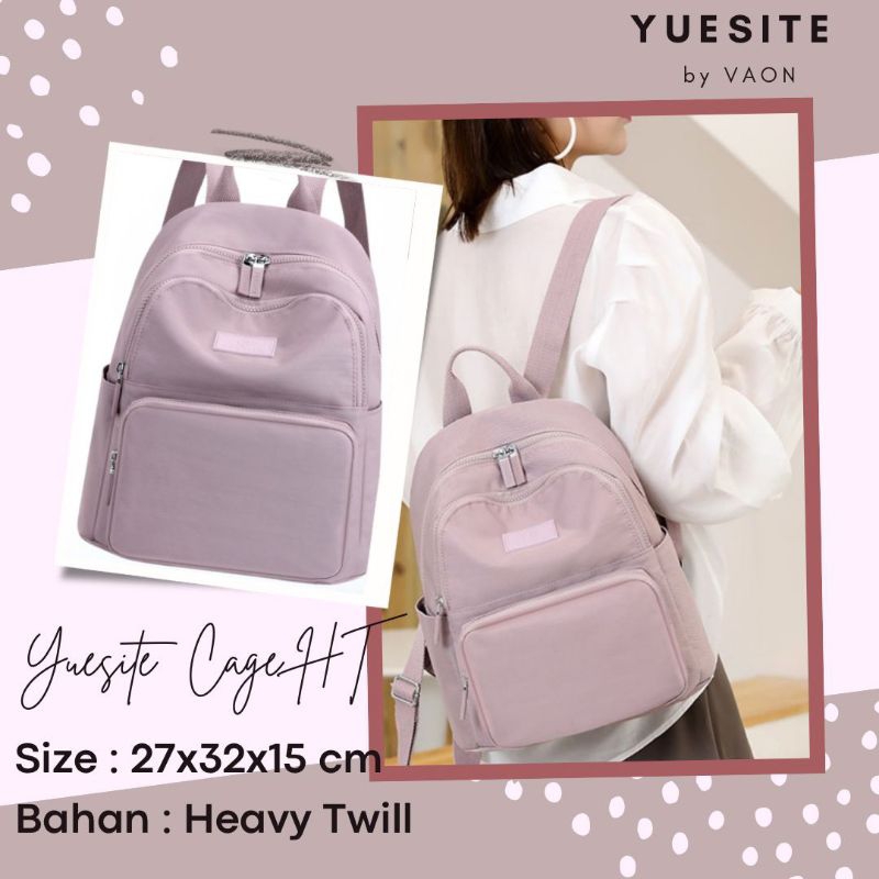 Tas Yuesite Cage Medium Backpack Ransel Wanita Cewek Anak