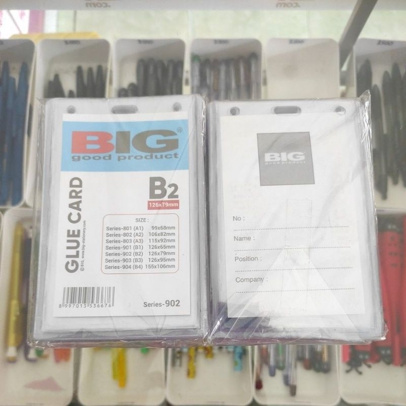 

papan nama GLUE CARD BIG ukuran B2