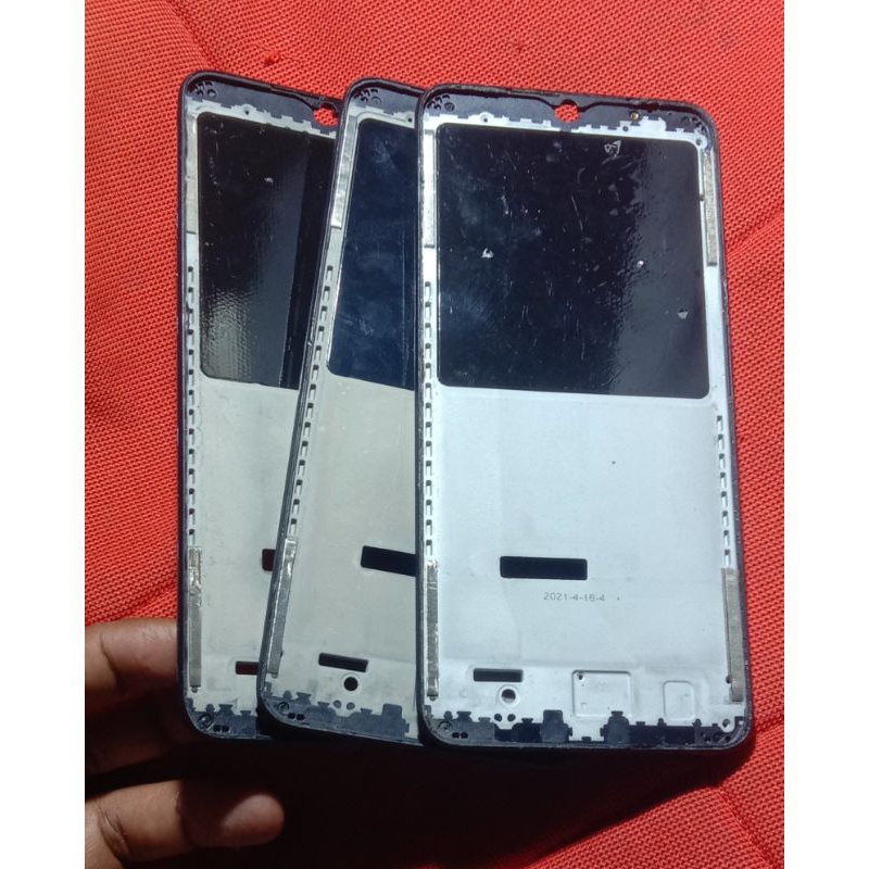 Frame Lcd  /Tulang tengah Redmi 9T Dudukan Tatakan Lcd  100% ORI/bawaan hp Redmi 9T