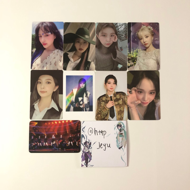 PHOTOCARD DREAMCATCHER RTU JIU SUA SIYEON HANDONG YOOHYEON DAMI GAHEYON