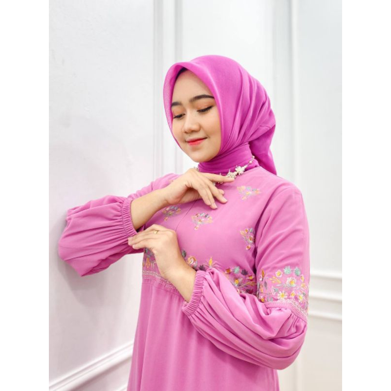 PB Prilly Busana - MAHARINA GAMIS MALAYSIA BORDIR - DRESS BORDIR - GAMIS BUSUI