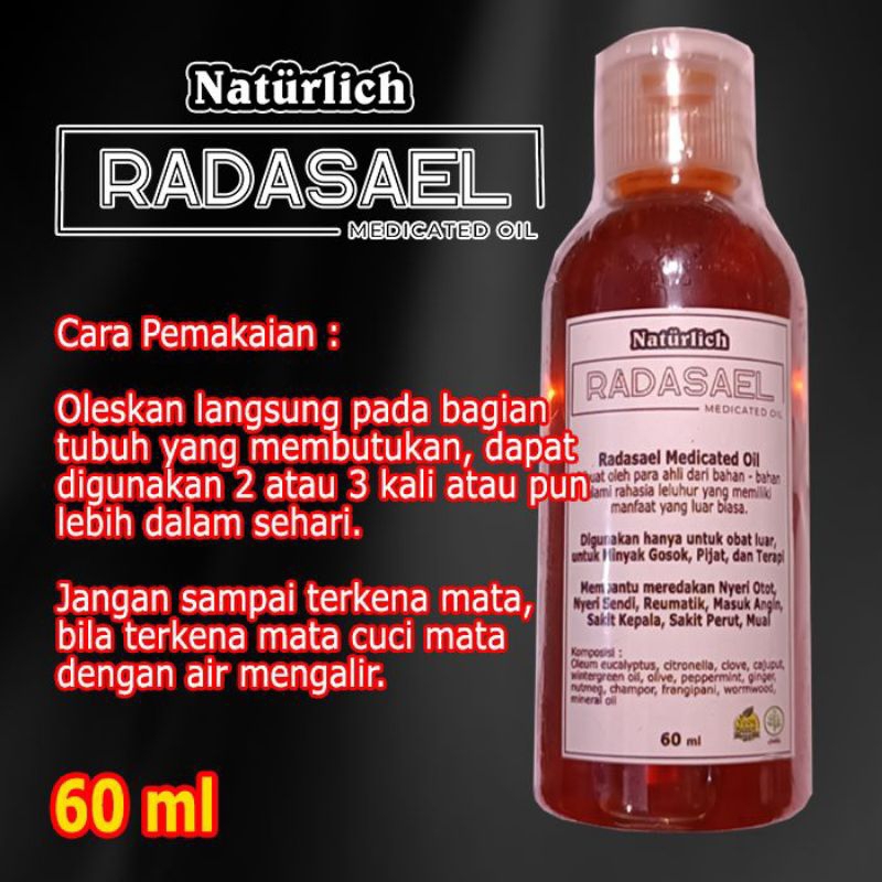 MINYAK URUT ASAM URAT REMATIK KESELEO NYERI OTOT RADASAEL OIL