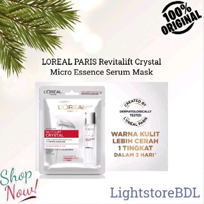 Loreal Paris Revitalift Crystal Micro Essence Serum Mask