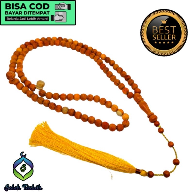 Tasbih Kayu Secang Alami, Tasbih Sejuta Manfaat_Bisa Bayar ditempat