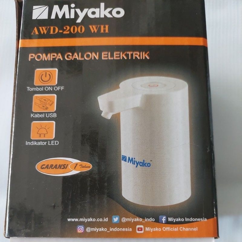 pompa elektrik galon MIYAKO