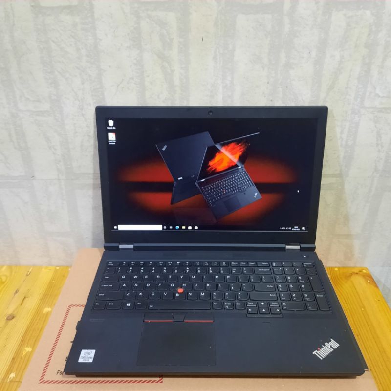 Laptop Lenovo Thinkpad P15 Cor i5-10400H Ram 16Gb SSD 256 Nvdia Quadro T1000 4Gb Vram