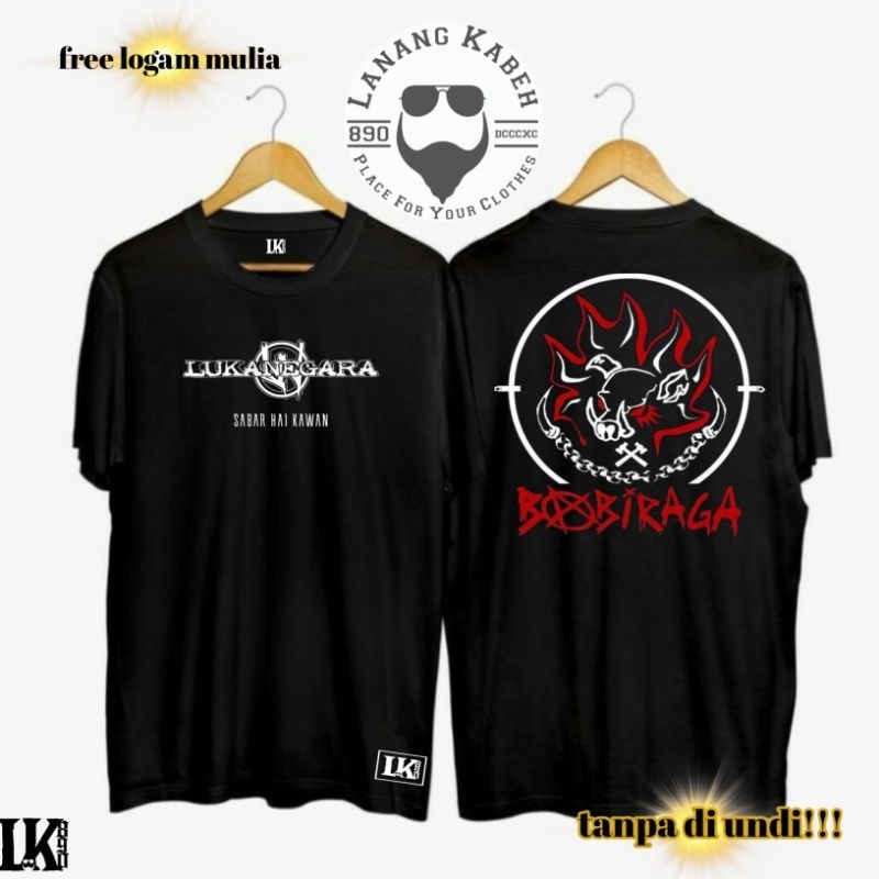 KAOS DESA LUKA NEGARA BABI RAGA / T-SHIRT DISTRO / TERIMA CUSTOM KAOS DISAIN SUKA SUKA