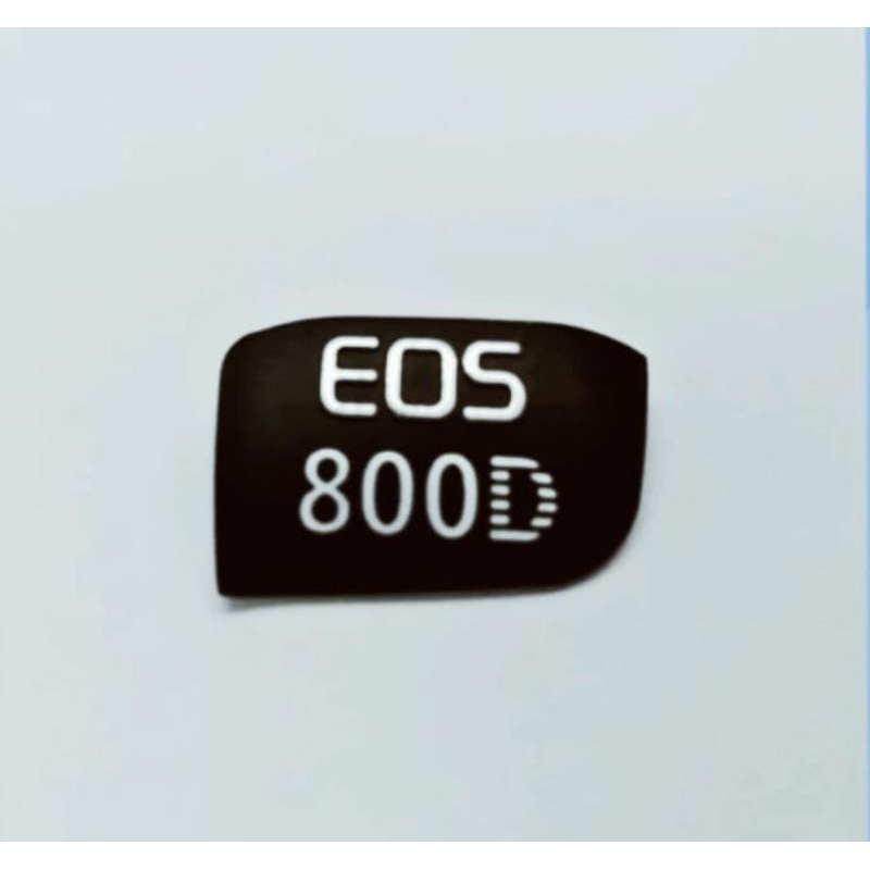 Logo Emblem 800d untuk Canon 800 d