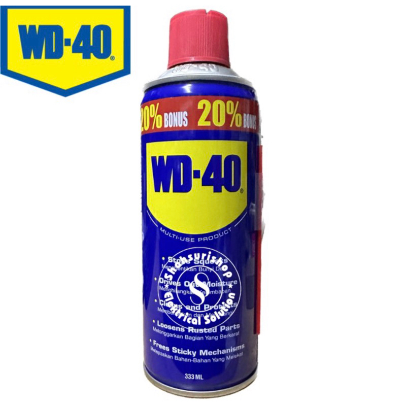 WD40 WD 40 333ML PELUMAS ANTI KARAT SERBAGUNA ORIGINAL