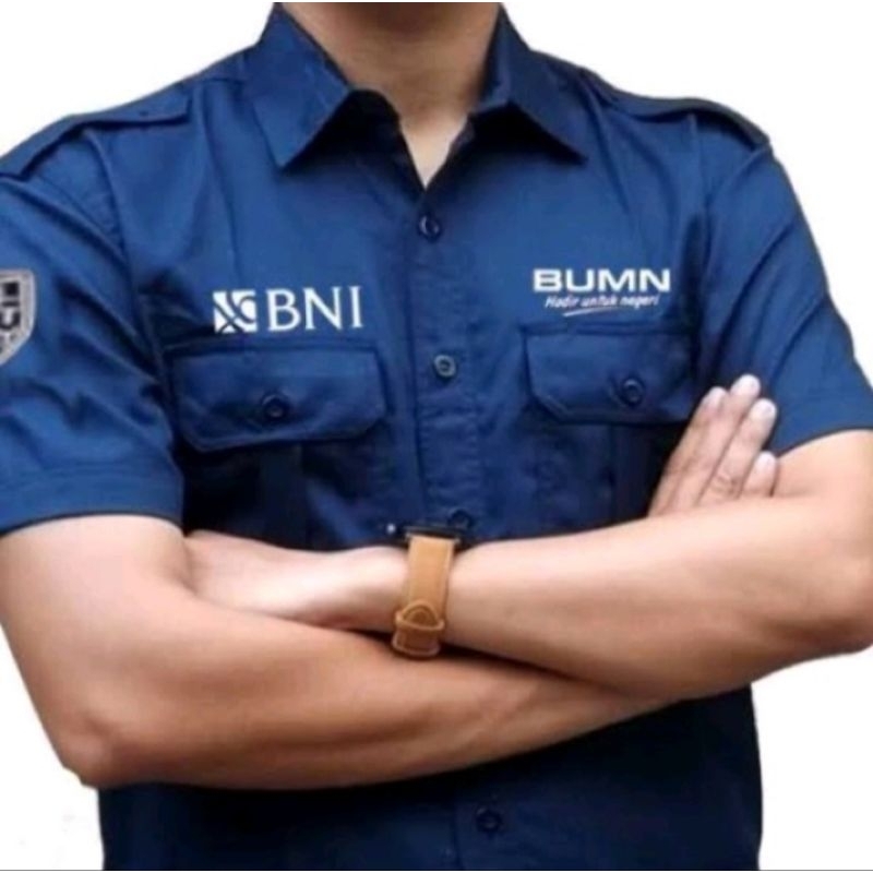 KEMEJA PDH BANK BNI || SERAGAM KERJA BANK BNI