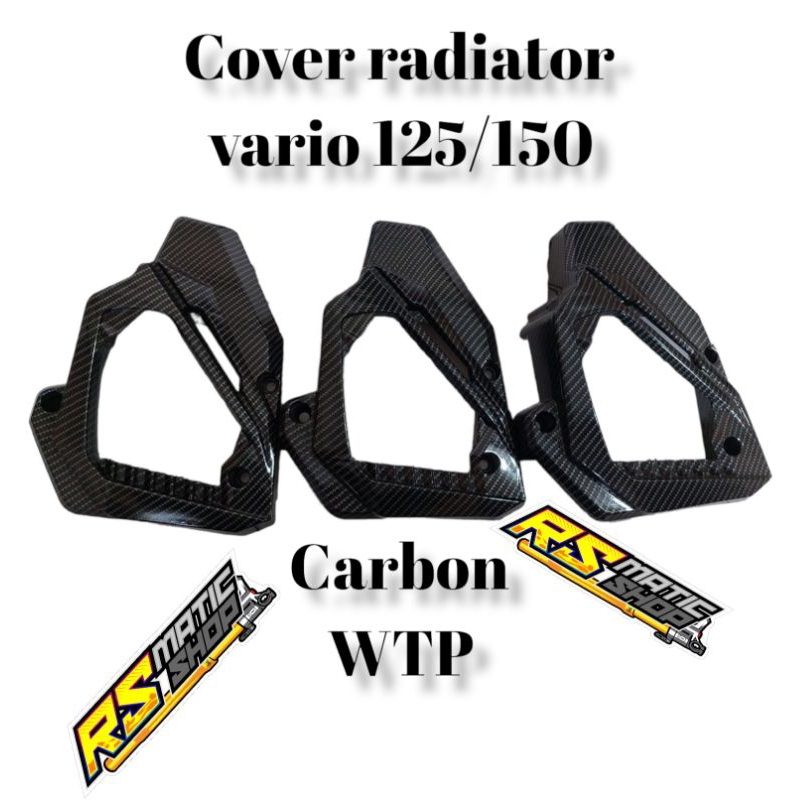 COVER RADIATOR CNC KARBON VARIO 125/150 HONDA