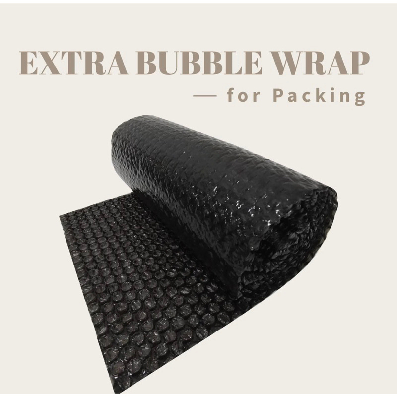 

BUBBLE WRAP EXTRA SUPAYA PAKET LEBIH AMAN