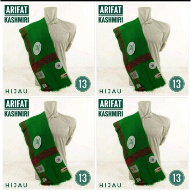 Sorban/ serban. Shawl. Kashmiri  aslii khusus warna hijau.